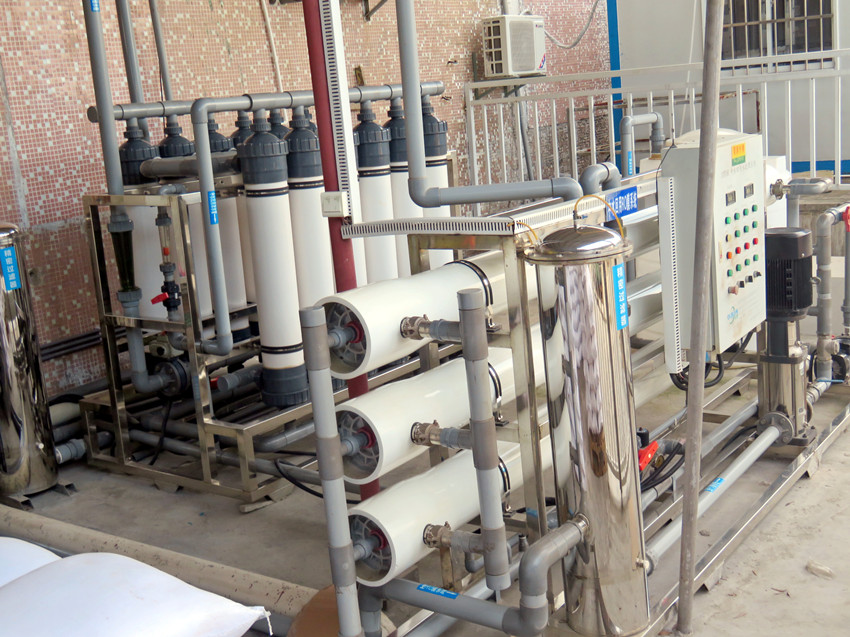 珠海某線路板廠500噸每天中水回用系統